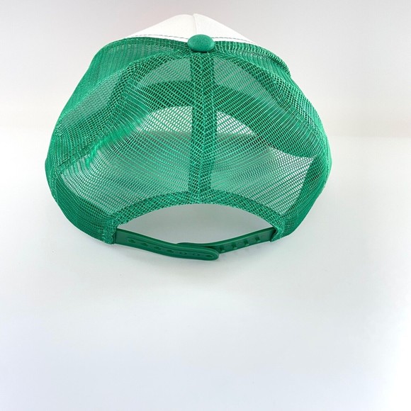 Ugly Christmas Sweater Trucker Hat Baseball Cap Green and Red OS Unisex NWOT - Picture 7 of 8